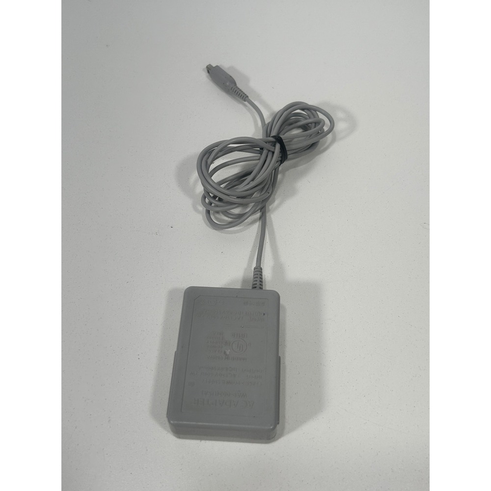Nintendo AC Adapter OEM WAP-002 USA Wall Charger for 3DS 2DS DSi XL Gray